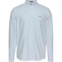 Tommy Hilfiger Langarmhemd "TJM REGULAR OXFORD" mit Rundhalsausschnitt, Button-down-Kragen
