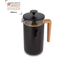 La Cafetière Pisa Kaffeebereiter 8 Tassen Schwarzer Holzgriff