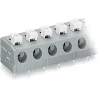 Wago 804-311 1-Leiter-Klemmenleiste für Leiterplatten 0,5-2,5 qmm grau