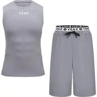 Yeaz INSTRUCTOR Sportbekleidung Set Tanktop Shorts für Workout mit optimierter Passform