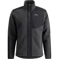 Lundhags Saruk Wool Pile Mid Full Zip, Midlayer, Herren, Grau