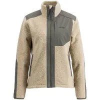 Lundhags Saruk Wool Pile Mid Full Zip, Midlayer, Damen, Beige