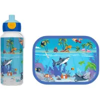Mepal Lunchset Mepal Campus (Pop-up + Lunchbox Mepal) Tropical Ocean Ocean 400 ml + 750 ml