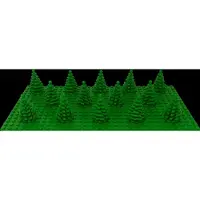 LEGO Kleiner Baum Tanne Kiefer Fichte Grün - 2435 NEU! Menge 10x
