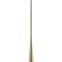 LIGHT-POINT Drop S1 Pendelleuchte 2700K Brass - , dimmbar, Gold / Messing, für Wohnzimmer, Aluminium