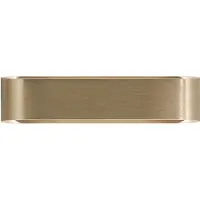 LIGHT-POINT Aura W2 Wandleuchte 2700/3000K Brass - , dimmbar, Gold / Messing, für Wohnzimmer, Aluminium
