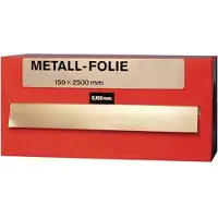 Record Metallfolie Dicke 0,075 mm Messing MS63 Lnge 2500 mm Breite 150 mm