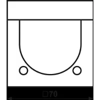 JUNG AL3281-1D KNX Automatikschalter Universal 2,20 m