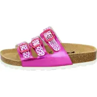 Lico Bioline Trendy Pantoletten in Übergrößen Pink [D2C]560095 große Damenschuhe