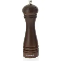 De Buyer Salzmühle Aus Holz Rumba 18 cm Dunkel