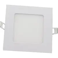 Optonica LED -Einbauleuchte 2630, 18 W, 1500 lm, 6000K, eckig, 95 RA, weiß
