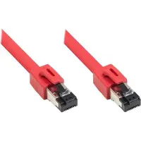 Alcasa RNS-RJ45 Patchkabel S/FTP (PiMF) CAT 8.1 CAT8.1 7.5m red