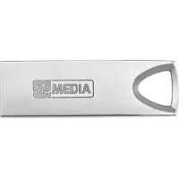 MyMedia USB 3.2 Stick 64GB, Typ-A, My Alu, silber