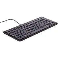 Raspberry Pi offizielle Tastatur, FR-Layout, inkl. 3 Port USB Hub, schwarz/grau