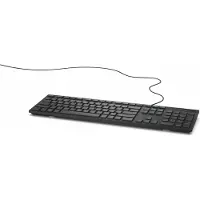 Dell kabelgebundene Tastatur – KB216 - tschechisch / slowakisch (QWERTZ) - schwarz, Volle Größe (100%), Kabelgebunden, USB, QWERTZ, Schwarz