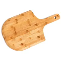 Zeller Present Pizzaschneidebrett "Bamboo", zum Servieren von Pizza