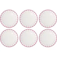 Villeroy & Boch Frühstücksteller "Frühstücksteller Fleur Couleur ø 21,2 cm 6er Set"