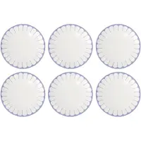 Villeroy & Boch Frühstücksteller "Frühstücksteller Fleur Couleur ø 21,2 cm 6er Set"