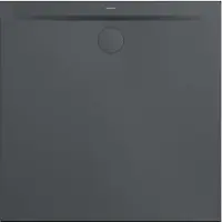Kaldewei Duschwanne SUPERPLAN ZERO Secure Plus 1560-1 120 x 120 x 3.2 cm warm grey 85 matt vollflächige Antirutschbeschi