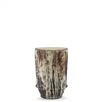 Serax Blumentopf 02 M Dune Off White Dark Brown (26 x 26 x 38 cm)
