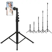 INF Handystativ / Kamerastativ Tripod (45-160 cm) Schwarz