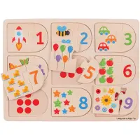 Bigjigs Puzzle – Ordne mir meinen Platz zu