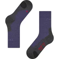 Falke Socken "TK2 Explore Melange", Damen, Gr. 35-36, lila (viola (8745)), Obermaterial: 45% Polypropylen PP. 32% Schurwolle WV. 23% Polyamid PA., Socken Socken