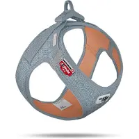 Curli Clasp Air-Mesh SE24, Hund, Westengeschirr, XXXS, Blau, Stoff, Netz, 2,67 cm