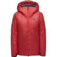 Black Diamond Belay Parka Rot L Frau Rot L