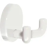 Hewi Doppelhaken 477.90.025 2 Haken Polyamid 50 stahlblau Ø 50 mm Ausladung 43,5 mm
