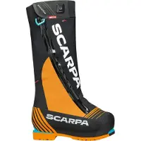 Scarpa - Hochtourenschuhe - Phantom 8000 Thermic HD Black Bright Orange für Herren - Größe 45