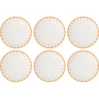 Villeroy & Boch Speiseteller "Speiseteller Fleur Couleur ø 26,6 cm 6er Set"