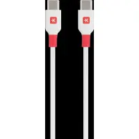 Skross SKCA0020C-C200CN, 2 m, USB C, USB C, USB 2.0, Weiß