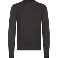 Indicode Strickfleece-Pullover "Strickpullover IDRicardo", Herren, Gr. S, grau (charcoal mix), Obermaterial: 100% Baumwolle CO., Pullover Strickfleece-Pullover