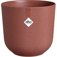 Elho Jazz rund 23 toskanischer roter Blumentopf (rood)
