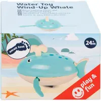 Small Foot 11659 Wooden Whale, Wind-Up Toy For The Water, Kids 24 1 St