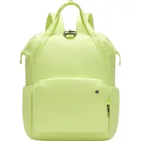 Pacsafe Freizeitrucksack Rucksack mit Laptopfach Citysafe CX ECONYL Backpack 17L Matcha hellgrün