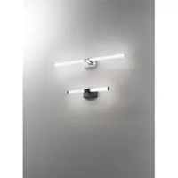 FABAS LUCE LED Bad-Wand/Spiegelleuchte Ago 55x88mm 14W Warmweiss IP44 verchromt