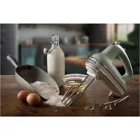 Ariete 1548/04, Handmixer, Grün, Kneten, Mixen, Tasten, Leiter, Edelstahl, 450 W