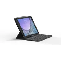 Zagg Messenger Folio 2, Deutsch, Apple, 10.2-in. iPad (7th & 8th gen), 10.5-in. iPad Air (3rd gen), Anthrazit, 26,7 cm (10.5"), Kabellos