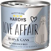 Hardys Love Affair Huhn und Gans Nassfutter Katze (Dose)