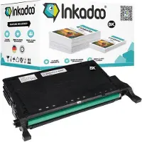 Inkadoo Toner kompatibel zu Samsung CLT-K6092S/ELS / K6092S Toner, schwarz Schwarz
