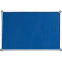 MAUL Pinnwandtafel 2000, Textil, blau, 1000 x 1500 mm