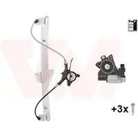 VAN WEZEL 2734266 Elektrischer Fensterheber Vorne Rechts für MAZDA 3 (BK) 3 Stufenheck (BK)