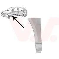 VAN WEZEL Kotflügel [Hersteller-Nr. 7625155] für Skoda