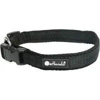 Petlando Mesh Halsband Hundehalsband schwarz L