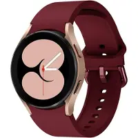 Cover-Discount Galaxy Watch 4 46mm - Sportarmband weinrot