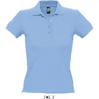 Sol SOLs 11310 | Ladies Poloshirt People 210 - Farbe: Sky Blue - Größe: L