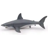Papo Weißer Hai, 3 Jahr(e), Marine life, Grau, Weiß, PVC