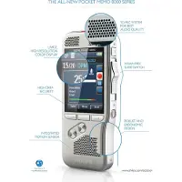 Philips DPM 8100 Digital Pocket Memo (ohne Software)
